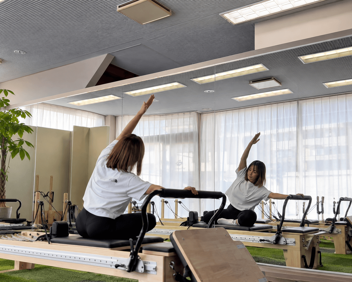 トレーナー 森 佳美 レッスン風景